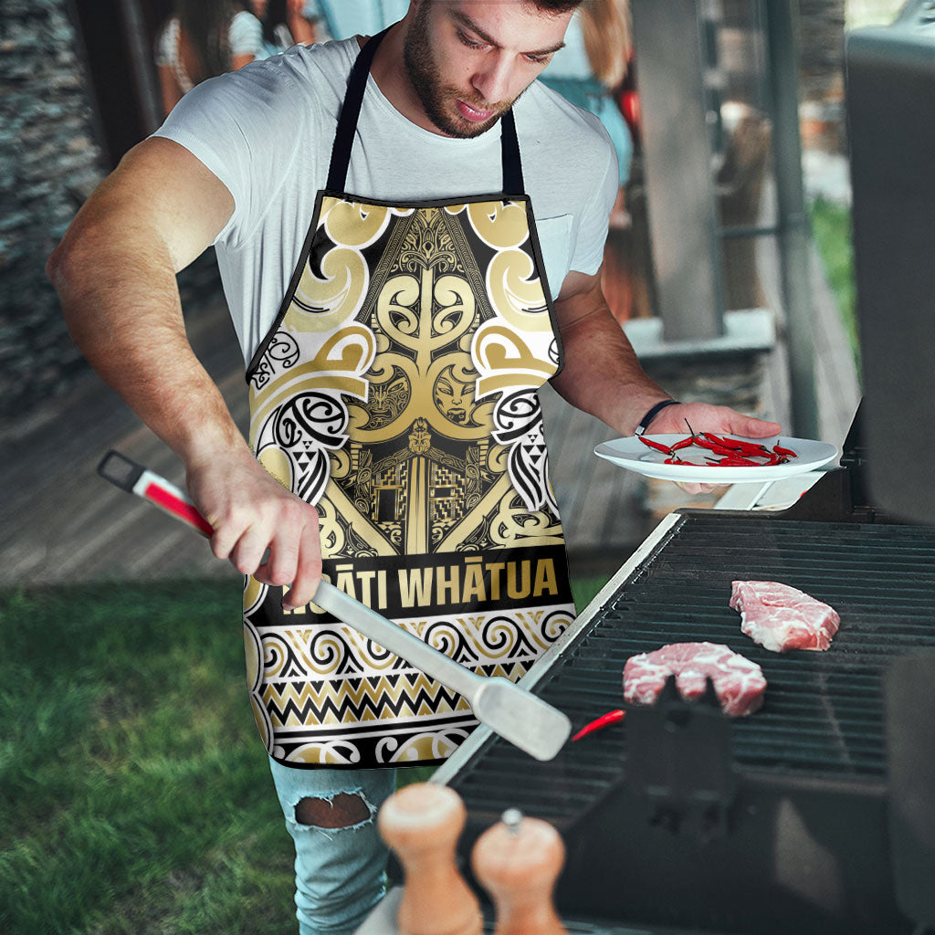 Aotearoa Iwi Ngati Whatua Apron Maori Wharenui House Tribal Pattern