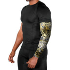Aotearoa Iwi Ngati Whatua Arm Sleeves Maori Wharenui House Tribal Pattern