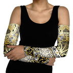 Aotearoa Iwi Ngati Whatua Arm Sleeves Maori Wharenui House Tribal Pattern