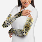 Aotearoa Iwi Ngati Whatua Arm Sleeves Maori Wharenui House Tribal Pattern