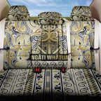 Aotearoa Iwi Ngati Whatua Back Car Seat Cover Maori Wharenui House Tribal Pattern