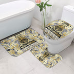 Aotearoa Iwi Ngati Whatua Bathroom Set Maori Wharenui House Tribal Pattern