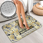 Aotearoa Iwi Ngati Whatua Bathroom Set Maori Wharenui House Tribal Pattern