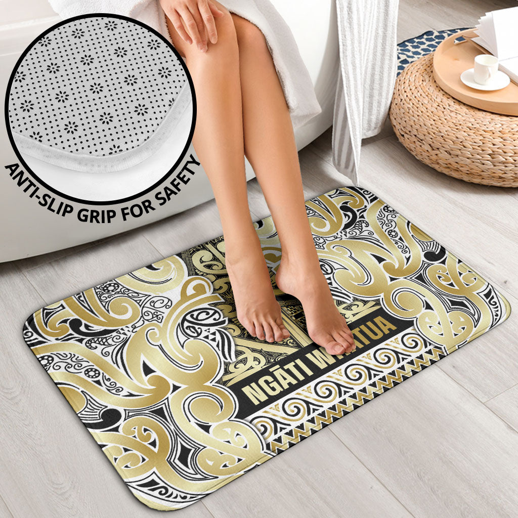 Aotearoa Iwi Ngati Whatua Bathroom Set Maori Wharenui House Tribal Pattern