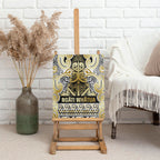 Aotearoa Iwi Ngati Whatua Canvas Wall Art Maori Wharenui House Tribal Pattern