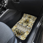 Aotearoa Iwi Ngati Whatua Car Mats Maori Wharenui House Tribal Pattern