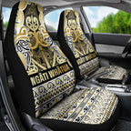 Aotearoa Iwi Ngati Whatua Car Seat Cover Maori Wharenui House Tribal Pattern