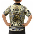 Aotearoa Iwi Ngati Whatua Hawaiian Shirt Maori Wharenui House Tribal Pattern