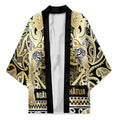 Aotearoa Iwi Ngati Whatua Kimono Maori Wharenui House Tribal Pattern