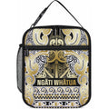 Aotearoa Iwi Ngati Whatua Lunch Bag Maori Wharenui House Tribal Pattern
