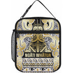 Aotearoa Iwi Ngati Whatua Lunch Bag Maori Wharenui House Tribal Pattern