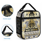 Aotearoa Iwi Ngati Whatua Lunch Bag Maori Wharenui House Tribal Pattern