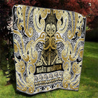 Aotearoa Iwi Ngati Whatua Quilt Maori Wharenui House Tribal Pattern
