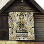 Aotearoa Iwi Ngati Whatua Quilt Maori Wharenui House Tribal Pattern