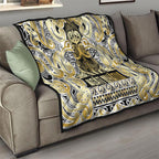 Aotearoa Iwi Ngati Whatua Quilt Maori Wharenui House Tribal Pattern