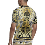 Aotearoa Iwi Ngati Whatua Rugby Jersey Maori Wharenui House Tribal Pattern
