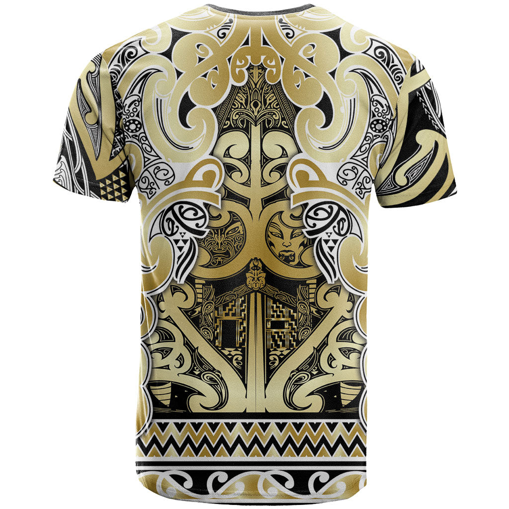 Aotearoa Iwi Ngati Whatua T Shirt Maori Wharenui House Tribal Pattern