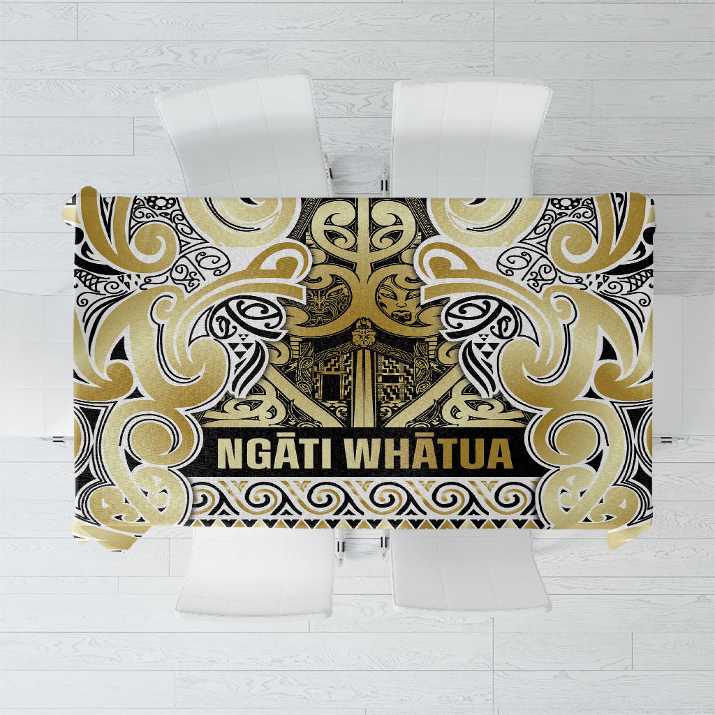 Aotearoa Iwi Ngati Whatua Tablecloth Maori Wharenui House Tribal Pattern