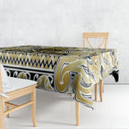 Aotearoa Iwi Ngati Whatua Tablecloth Maori Wharenui House Tribal Pattern