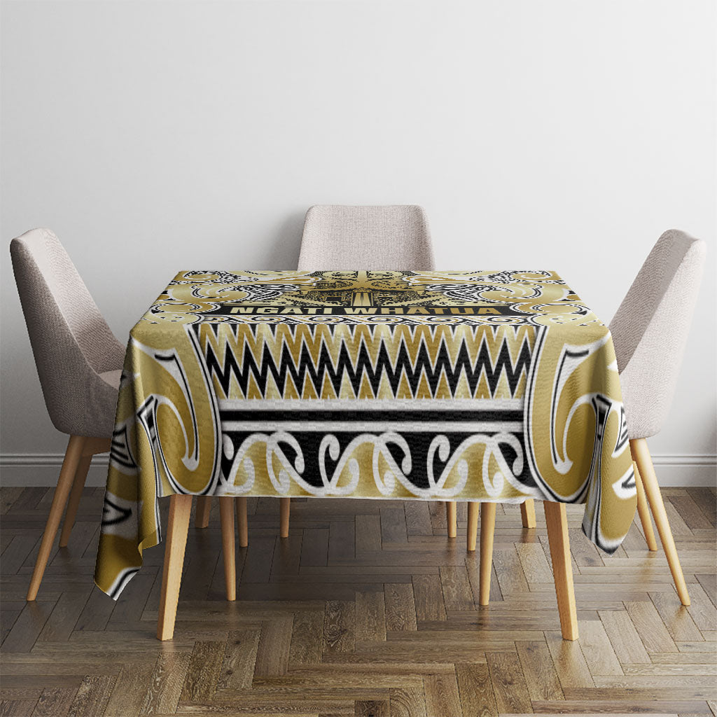Aotearoa Iwi Ngati Whatua Tablecloth Maori Wharenui House Tribal Pattern