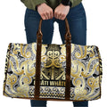 Aotearoa Iwi Ngati Whatua Travel Bag Maori Wharenui House Tribal Pattern