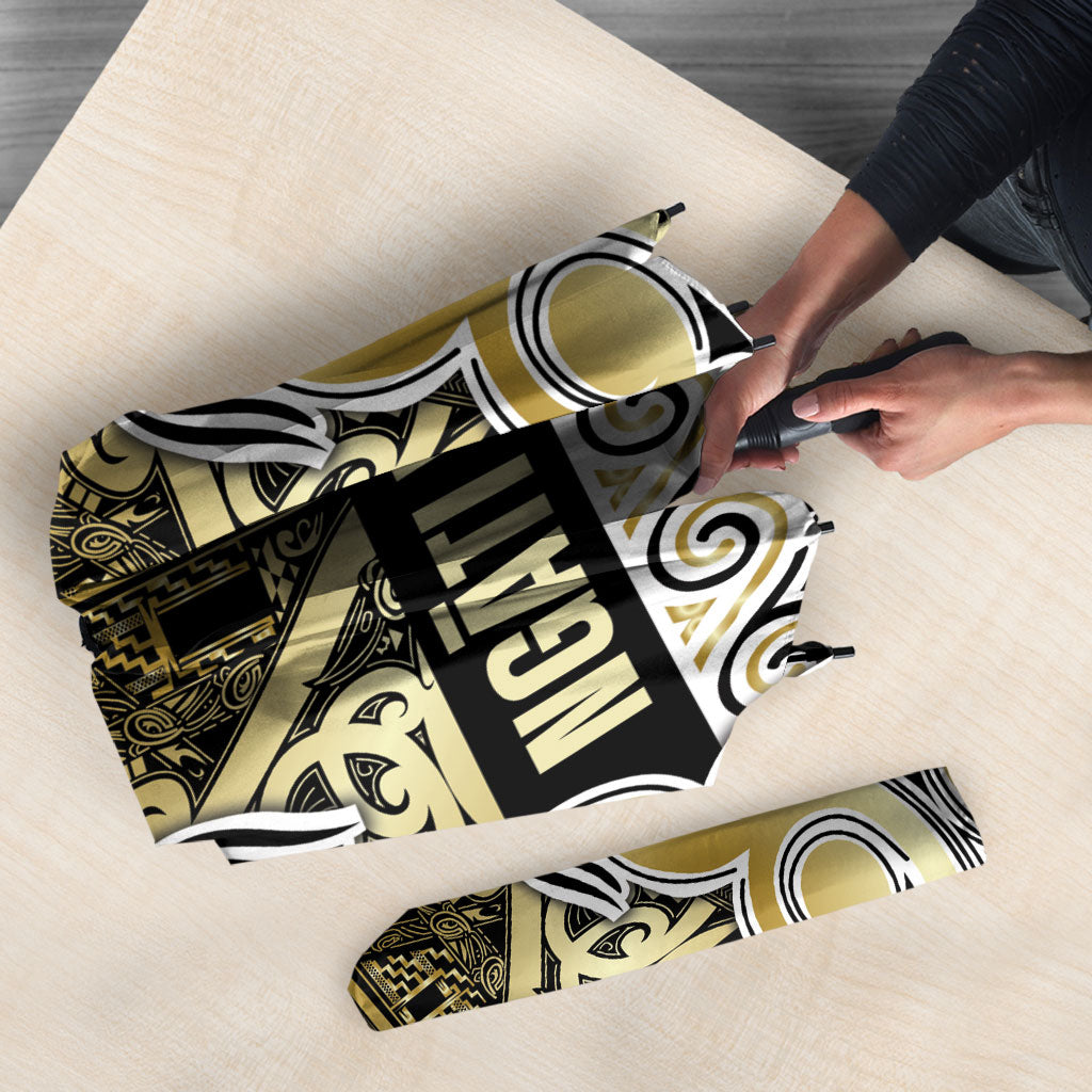 Aotearoa Iwi Ngati Whatua Umbrella Maori Wharenui House Tribal Pattern