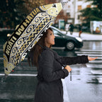 Aotearoa Iwi Ngati Whatua Umbrella Maori Wharenui House Tribal Pattern