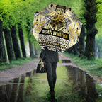 Aotearoa Iwi Ngati Whatua Umbrella Maori Wharenui House Tribal Pattern