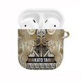 Aotearoa Iwi Waikato Tainui AirPods Case Maori Wharenui House Tribal Pattern