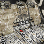 Aotearoa Iwi Waikato Tainui Back Car Seat Cover Maori Wharenui House Tribal Pattern