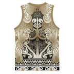 Aotearoa Iwi Waikato Tainui Basketball Jersey Maori Wharenui House Tribal Pattern