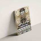 Aotearoa Iwi Waikato Tainui Canvas Wall Art Maori Wharenui House Tribal Pattern