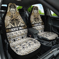 Aotearoa Iwi Waikato Tainui Car Seat Cover Maori Wharenui House Tribal Pattern