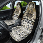 Aotearoa Iwi Waikato Tainui Car Seat Cover Maori Wharenui House Tribal Pattern