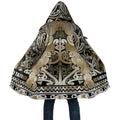 Aotearoa Iwi Waikato Tainui Cloak Maori Wharenui House Tribal Pattern