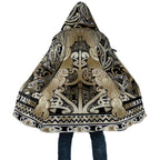 Aotearoa Iwi Waikato Tainui Cloak Maori Wharenui House Tribal Pattern