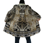 Aotearoa Iwi Waikato Tainui Cloak Maori Wharenui House Tribal Pattern