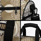 Aotearoa Iwi Waikato Tainui Duffle Bag Maori Wharenui House Tribal Pattern