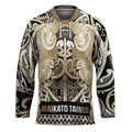 Aotearoa Iwi Waikato Tainui Hockey Jersey Maori Wharenui House Tribal Pattern