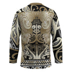 Aotearoa Iwi Waikato Tainui Hockey Jersey Maori Wharenui House Tribal Pattern