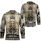 Aotearoa Iwi Waikato Tainui Hockey Jersey Maori Wharenui House Tribal Pattern