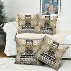 Aotearoa Iwi Waikato Tainui Pillow Cover Maori Wharenui House Tribal Pattern