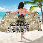Aotearoa Iwi Waikato Tainui Sarong Maori Wharenui House Tribal Pattern