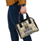 Aotearoa Iwi Waikato Tainui Shoulder Handbag Maori Wharenui House Tribal Pattern
