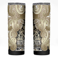 Aotearoa Iwi Waikato Tainui Skinny Tumbler Maori Wharenui House Tribal Pattern