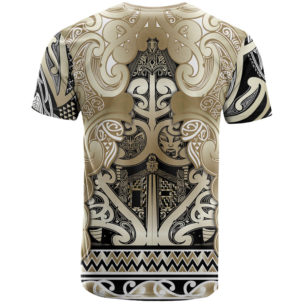 Aotearoa Iwi Waikato Tainui T Shirt Maori Wharenui House Tribal Pattern