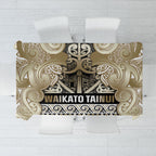 Aotearoa Iwi Waikato Tainui Tablecloth Maori Wharenui House Tribal Pattern