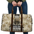 Aotearoa Iwi Waikato Tainui Travel Bag Maori Wharenui House Tribal Pattern
