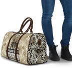 Aotearoa Iwi Waikato Tainui Travel Bag Maori Wharenui House Tribal Pattern