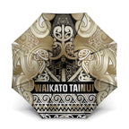 Aotearoa Iwi Waikato Tainui Umbrella Maori Wharenui House Tribal Pattern